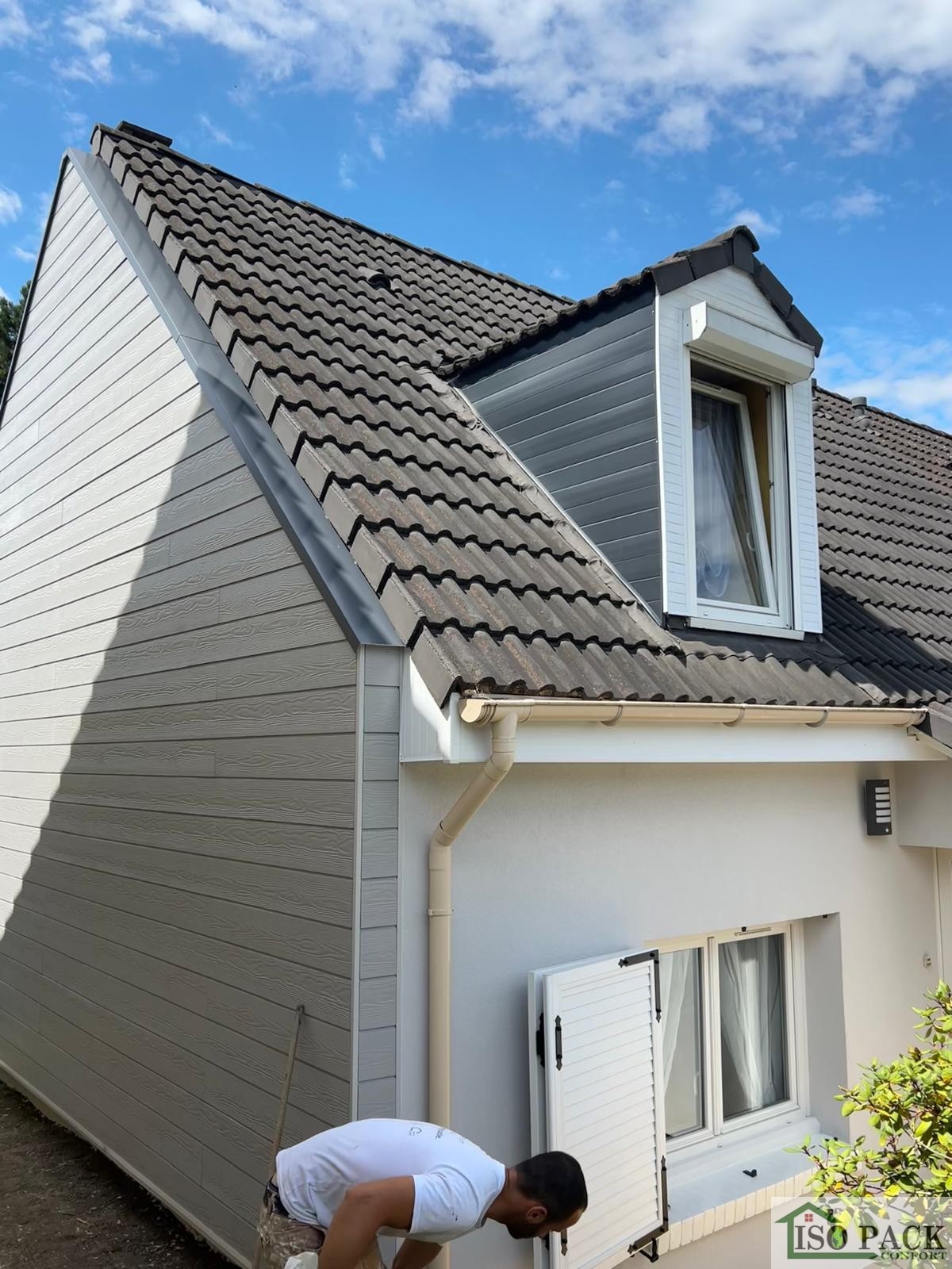 Pose de Bardage Extérieur et Isolation à Rouen | Isopack Confort